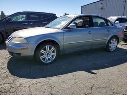 Volkswagen Vehiculos salvage en venta: 2005 Volkswagen Passat GLS 4MOTION