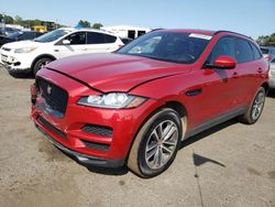 Jaguar f-Pace salvage cars for sale: 2018 Jaguar F-PACE Premium