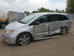 Vehiculos salvage en venta de Copart Ontario Auction, ON: 2011 Honda Odyssey Touring