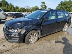 Volkswagen salvage cars for sale: 2016 Volkswagen Golf Sportwagen S