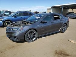 Acura Vehiculos salvage en venta: 2018 Acura TLX TECH+A