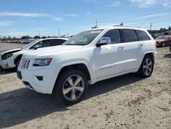 Jeep Grand Cherokee salvage cars for sale: 2014 Jeep Grand Cherokee Overland