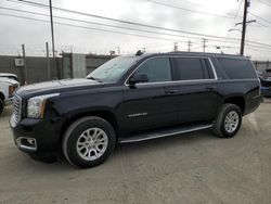 Vehiculos salvage en venta de Copart Los Angeles, CA: 2018 GMC Yukon XL C1500 SLT