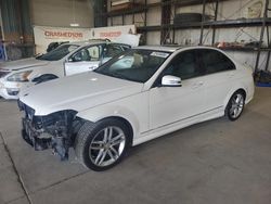 Mercedes-Benz c-Class salvage cars for sale: 2013 Mercedes-Benz C 250