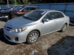 Toyota Corolla Vehiculos salvage en venta: 2012 Toyota Corolla Base