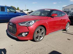 Hyundai salvage cars for sale: 2013 Hyundai Veloster Turbo