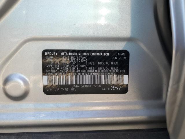 2019 Mitsubishi Outlander Sport ES