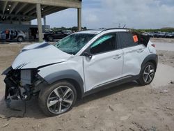 Hyundai Kona Vehiculos salvage en venta: 2018 Hyundai Kona Limited