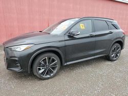 Salvage cars for sale from Copart London, ON: 2024 Infiniti QX50 Sport