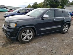 Jeep Grand Cherokee salvage cars for sale: 2012 Jeep Grand Cherokee Overland