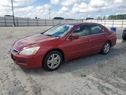 Honda Accord ex salvage cars for sale: 2007 Honda Accord EX