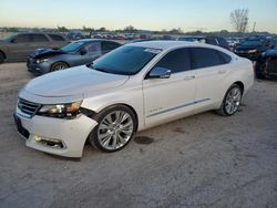 Chevrolet salvage cars for sale: 2017 Chevrolet Impala Premier