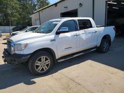 Toyota Tundra salvage cars for sale: 2012 Toyota Tundra Crewmax Limited