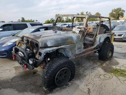 Jeep Wrangler salvage cars for sale: 2004 Jeep Wrangler / TJ Sport