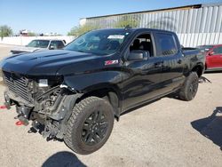 Chevrolet Silverado k1500 lt Trail salvage cars for sale: 2021 Chevrolet Silverado K1500 LT Trail Boss