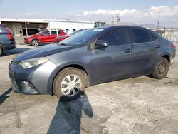 Toyota Corolla Vehiculos salvage en venta: 2016 Toyota Corolla L