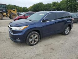 Toyota Highlander salvage cars for sale: 2015 Toyota Highlander Limited