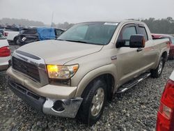 Toyota Tundra salvage cars for sale: 2007 Toyota Tundra Double Cab SR5