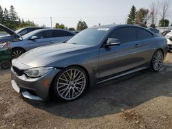 Salvage cars for sale from Copart Bowmanville, ON: 2016 BMW 435 XI