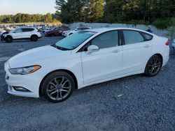 Ford Fusion salvage cars for sale: 2017 Ford Fusion SE