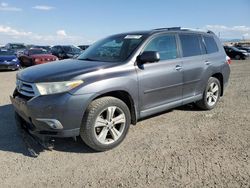 Toyota Highlander salvage cars for sale: 2012 Toyota Highlander Limited