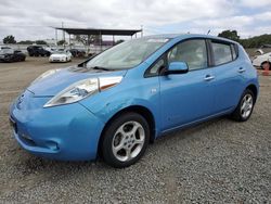 Nissan Leaf salvage cars for sale: 2012 Nissan Leaf SV