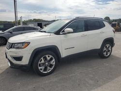 Jeep Compass salvage cars for sale: 2020 Jeep Compass Limited