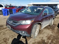 Honda salvage cars for sale: 2013 Honda CR-V EXL