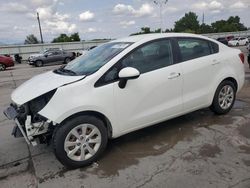 KIA rio salvage cars for sale: 2013 KIA Rio LX