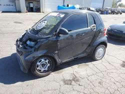 Smart salvage cars for sale: 2013 Smart Fortwo Pure