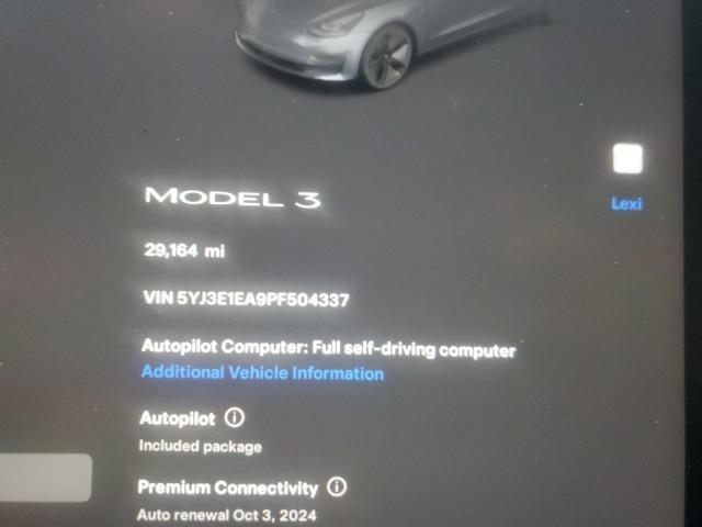 2023 Tesla Model 3