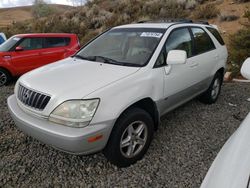 Salvage cars for sale from Copart Reno, NV: 2002 Lexus RX 300