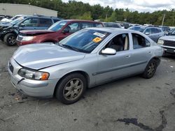 Volvo salvage cars for sale: 2002 Volvo S60 2.5T