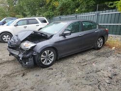 Honda Accord salvage cars for sale: 2014 Honda Accord LX