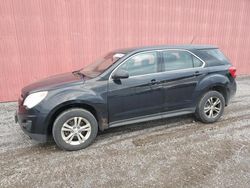 Salvage cars for sale from Copart London, ON: 2013 Chevrolet Equinox LS