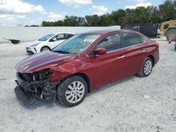 2017 Nissan Sentra S en venta en New Braunfels, TX