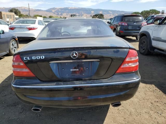 2002 Mercedes-Benz CL 600