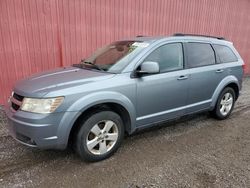 Salvage cars for sale from Copart London, ON: 2010 Dodge Journey SXT