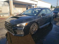 Subaru WRX salvage cars for sale: 2018 Subaru WRX Limited