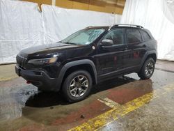 Jeep salvage cars for sale: 2019 Jeep Cherokee Trailhawk