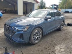 Audi salvage cars for sale: 2024 Audi Q8 E-TRON Premium Plus