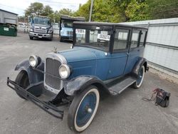 Chevrolet salvage cars for sale: 1927 Chevrolet CAP