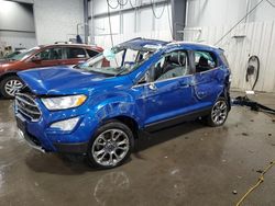 Ford Ecosport salvage cars for sale: 2018 Ford Ecosport Titanium