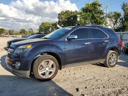 Chevrolet Equinox salvage cars for sale: 2015 Chevrolet Equinox LTZ