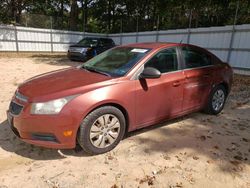 Chevrolet Cruze salvage cars for sale: 2012 Chevrolet Cruze LS