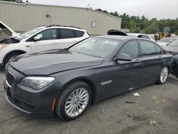 Salvage cars for sale from Copart Exeter, RI: 2015 BMW 740 LXI