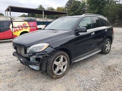 Mercedes-Benz m-Class salvage cars for sale: 2015 Mercedes-Benz ML 400 4matic