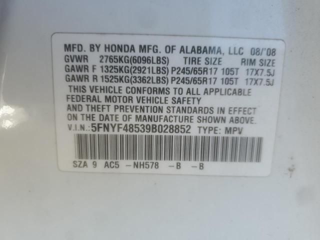 2009 Honda Pilot EXL