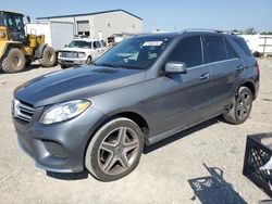 Mercedes-Benz gle-Class salvage cars for sale: 2017 Mercedes-Benz GLE 350