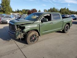 Toyota salvage cars for sale: 2020 Toyota Tundra Crewmax SR5